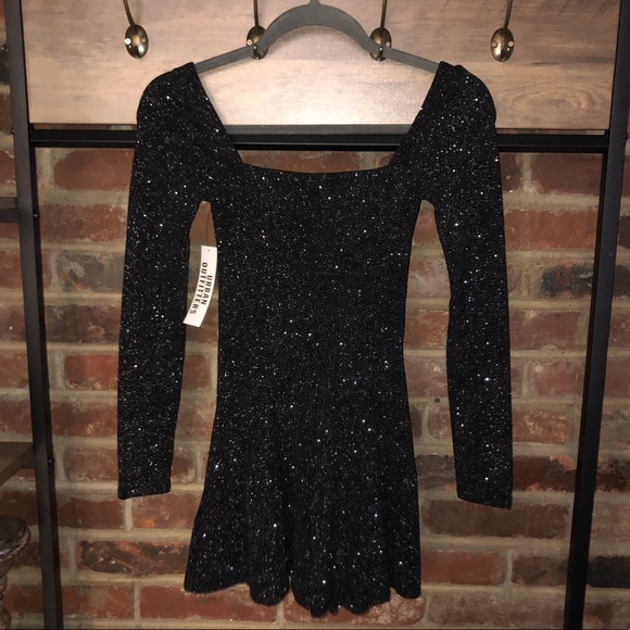 Urban Outfitters Black Glitter Romper - XS - Picture 4 of 11